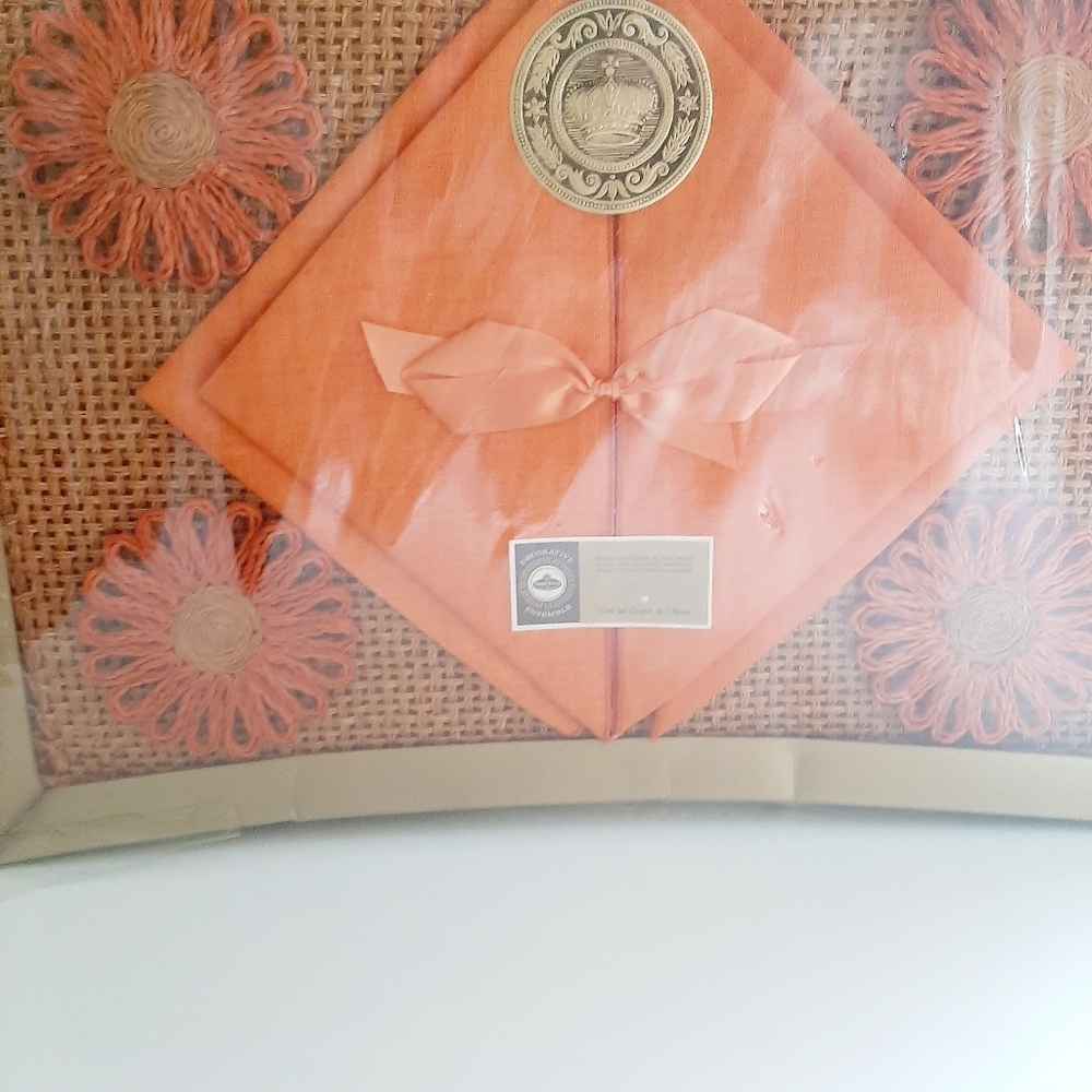 VINTAGE DEAD STOCK  PLACEMAT SET